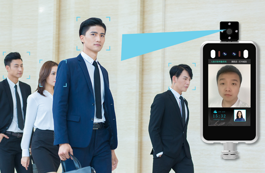 人臉識(shí)別考勤機(jī)D701減小交叉?zhèn)魅镜玫竭B鎖企業(yè)青睞_深圳捷易科技