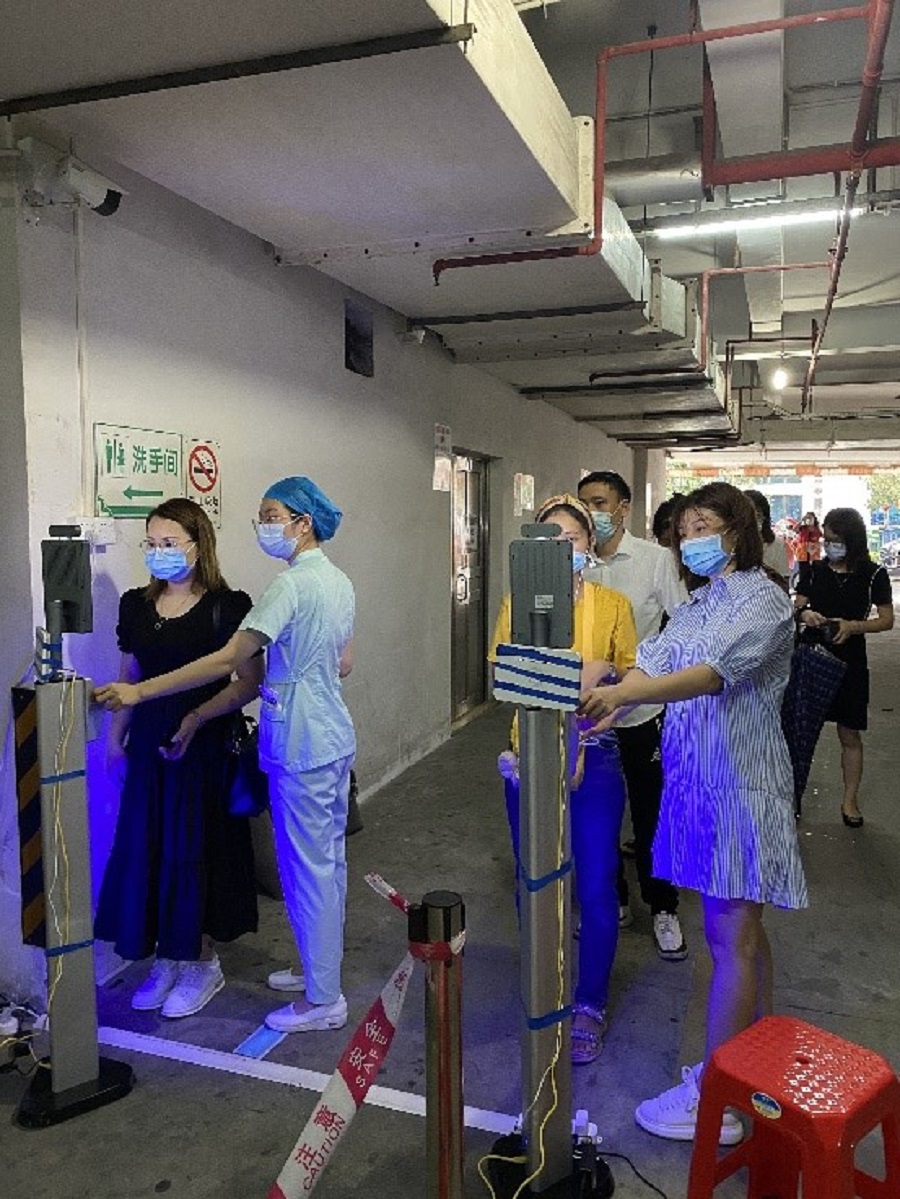 廣東移動200套5G健康碼智能通行系統(tǒng)一線戰(zhàn)疫